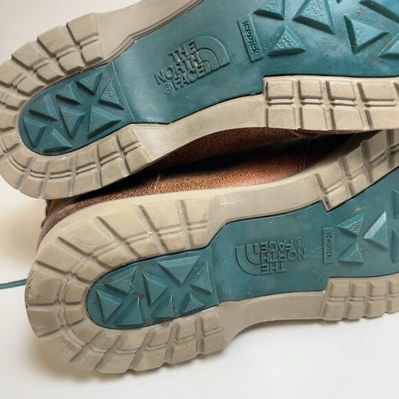 The North Face Womens 8 Leather Ballard Lace Up Boots - Picture 14 of 14